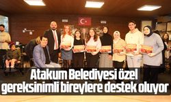 Atakum Belediyesi özel gereksinimli bireylere destek oluyor