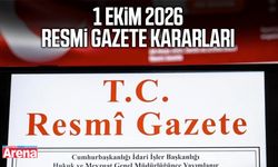 1 Ekim 2026 Resmi Gazete kararları