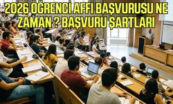 2026 öğrenci affı başvurusu ne zaman? Başvuru şartları