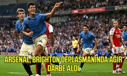 Arsenal, Brighton deplasmanında ağır darbe aldı