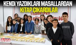 Samsun’da öğrenciler kendi yazdıkları masallarla kitap çıkardı