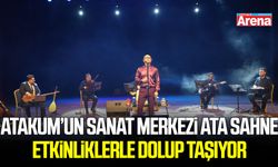 Atakum’un sanat merkezi Ata Sahne, etkinliklerle dolup taşıyor