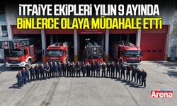 Samsun’da itfaiye ekipleri yılın 9 ayında binlerce olaya müdahale etti