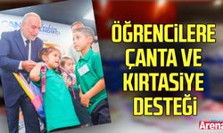 Canik Belediyesi’nden öğrencilere çanta ve kırtasiye desteği