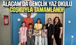 Alaçam’da Gençlik Yaz Okulu coşkuyla tamamlandı!