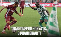 Konyaspor sahasında Trabzonspor’u mağlup etti