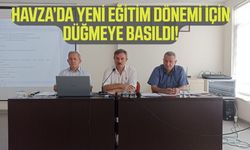 Havza’da eğitim yılına hazırlık toplantısı!