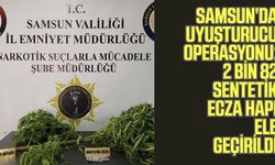 Samsun ilçelerinde eş zamanlı uyuşturucu operasyonu!