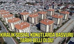 Kiralık sosyal konutlarda başvuru tarihi belli oldu! İlk kura ekimde