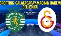 Sporting-Galatasaray maçının hakemi belli oldu!