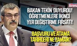 Öğretmenlere ikinci iller arası yer değiştirme hakkı! Başvuru ve atama tarihleri ne zaman?