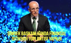 Şimşek başkanlığında finansal istikrar toplantısı yapıldı