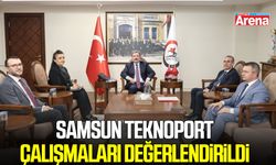 Samsun Teknoport için çalışmalar değerlendirildi