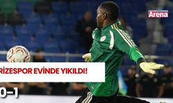 Çaykur Rizespor-Alanyaspor maç sonucu: 0-1