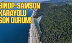 Sinop-Samsun karayolu son durum!