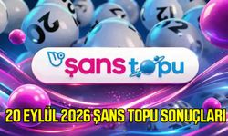 20 Eylül 2026 Şans Topu sonuçları