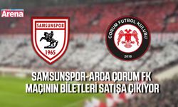 Samsunspor-Arca Çorum FK maçının bilet satış tarihi belli oldu