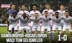 Samsunspor-Kocaelispor maçı tüm gelişmeler