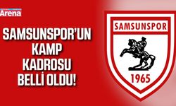 Samsunspor'un Kocaelispor maçı kamp kadrosu belli oldu