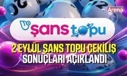 2 Eylül Şans Topu Çekiliş sonuçları açıklandı