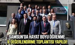 Samsun’da hayat boyu öğrenme toplantısı gerçekleştirildi!