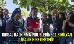 Kırsal kalkınma projelerine 11,3 milyar liralık hibe desteği!