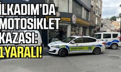 Samsun’da motosiklet ile hafif ticari araç çarpıştı: 1 yaralı!