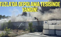 İstanbul Tuzla’da fabrikada büyük çaplı yangın!