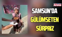 Samsun'da yaş alan büyüklere duygulandıran sürpriz!