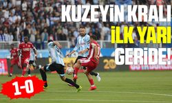 Erzurum Fk Samsunspor maçı ilk yarısını Samsunspor geride kapattı