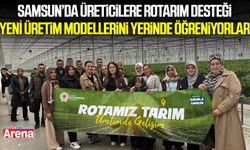 Samsun’da üreticilere ROTARIM desteği
