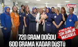 Bahar Bebek 104 günlük mücadeleyi kazandı