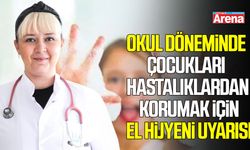 Samsun’da çocuklara el hijyeni uyarısı