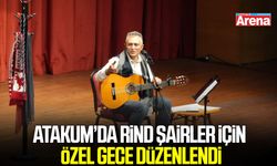 Atakum’da rind şairler için özel gece düzenlendi