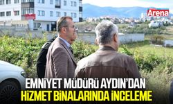 Samsun Emniyet Müdürü Aydın’dan hizmet binalarında inceleme