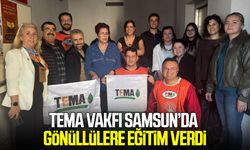 TEMA Vakfı Samsun’da gönüllülere eğitim verdi