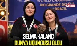 Samsunspor’un sporcusu Selma Kalanç dünya üçüncüsü oldu