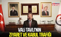 Vali Tavlı’nın Samsun’daki ziyaret ve kabul trafiği