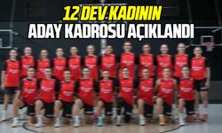 A Milli Kadın Basketbol Takımı’nın aday kadrosu açıklandı