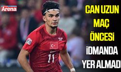 Can Uzun, Belçika maçı öncesi idmanda yer almadı