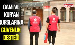 Samsun'da cami ve Kur'an kurslarına güvenlik desteği