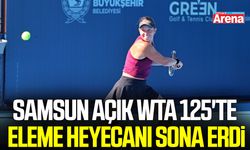 Samsun Açık WTA 125'te eleme heyecanı sona erdi