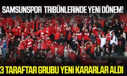 Samsunspor tribünlerinde yeni dönem! 3 taraftar grubu yeni kararlar aldı