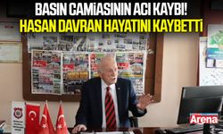 Basın camiasının acı kaybı! Hasan Davran hayatını kaybetti
