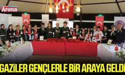 Kavak'ta anlamlı buluşma! Gaziler gençlerle bir araya geldi