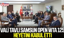 Samsun’da tenis heyecanı için kritik ziyaret