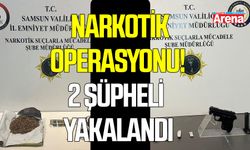 Samsun’da narkotik operasyonu! 2 şüpheli yakalandı