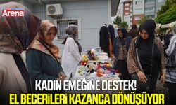 Atakum’da kadın emeğine destek! El becerileri kazanca dönüşüyor