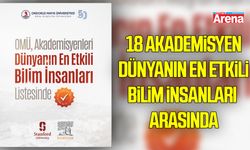 OMÜ'nün bilimsel başarısı uluslararası listeye taşındı!