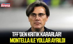 TFF’den kritik kararlar! Vincenzo Montella ile yollar ayrıldı
